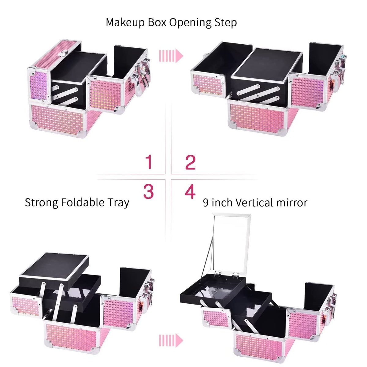 Joligrace size comparison with handheld items demonstrates compact travel-friendly scale