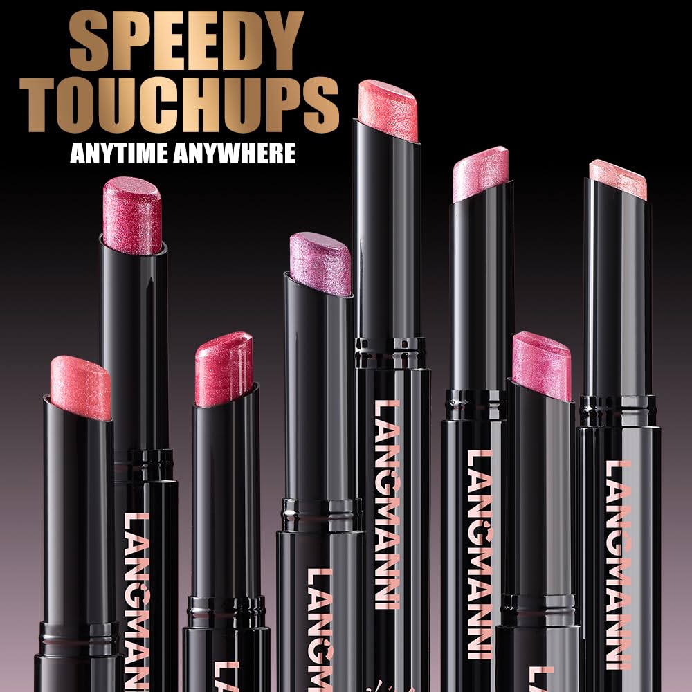 Jolilab creamy lipstick texture close-up demonstrating moisturizing glide