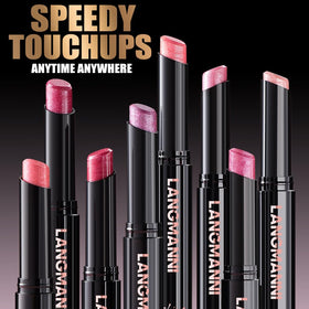 Jolilab creamy lipstick texture close-up demonstrating moisturizing glide