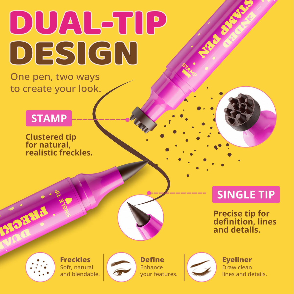 Jolilab freckle pen precision tip detail offering fine control for touch-ups
