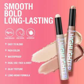 Jolilab texture closeup of creamy stick tip showing smooth blendable formula