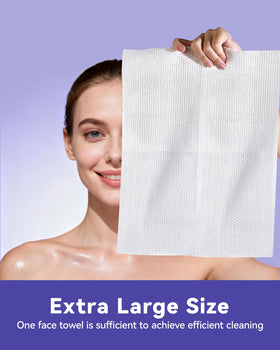 Close-up of Jolly Care smooth side for gentle drying and softer touch