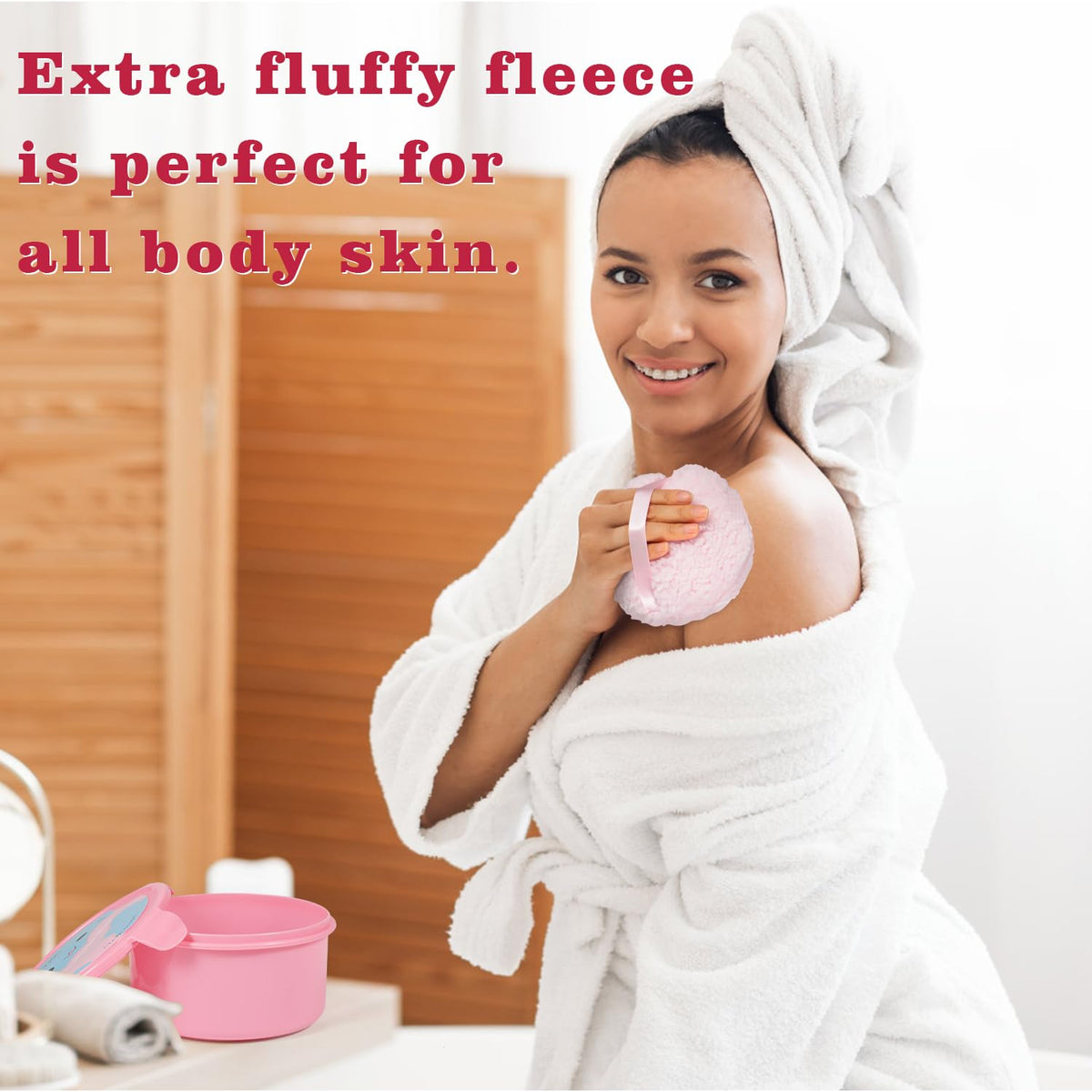 JOLY close-up on extra soft fibers highlighting gentle feel and even powder pickup