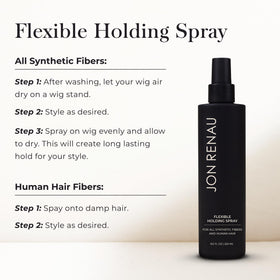 Jon Renau texture after spray closeup highlighting soft, touchable finish
