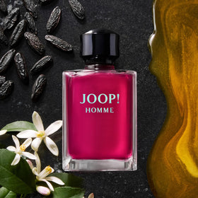Joop! close-up of spray nozzle highlighting easy application and control