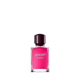 Joop! front bottle view showing bold fuchsia color and brand identity, perfect for gifting