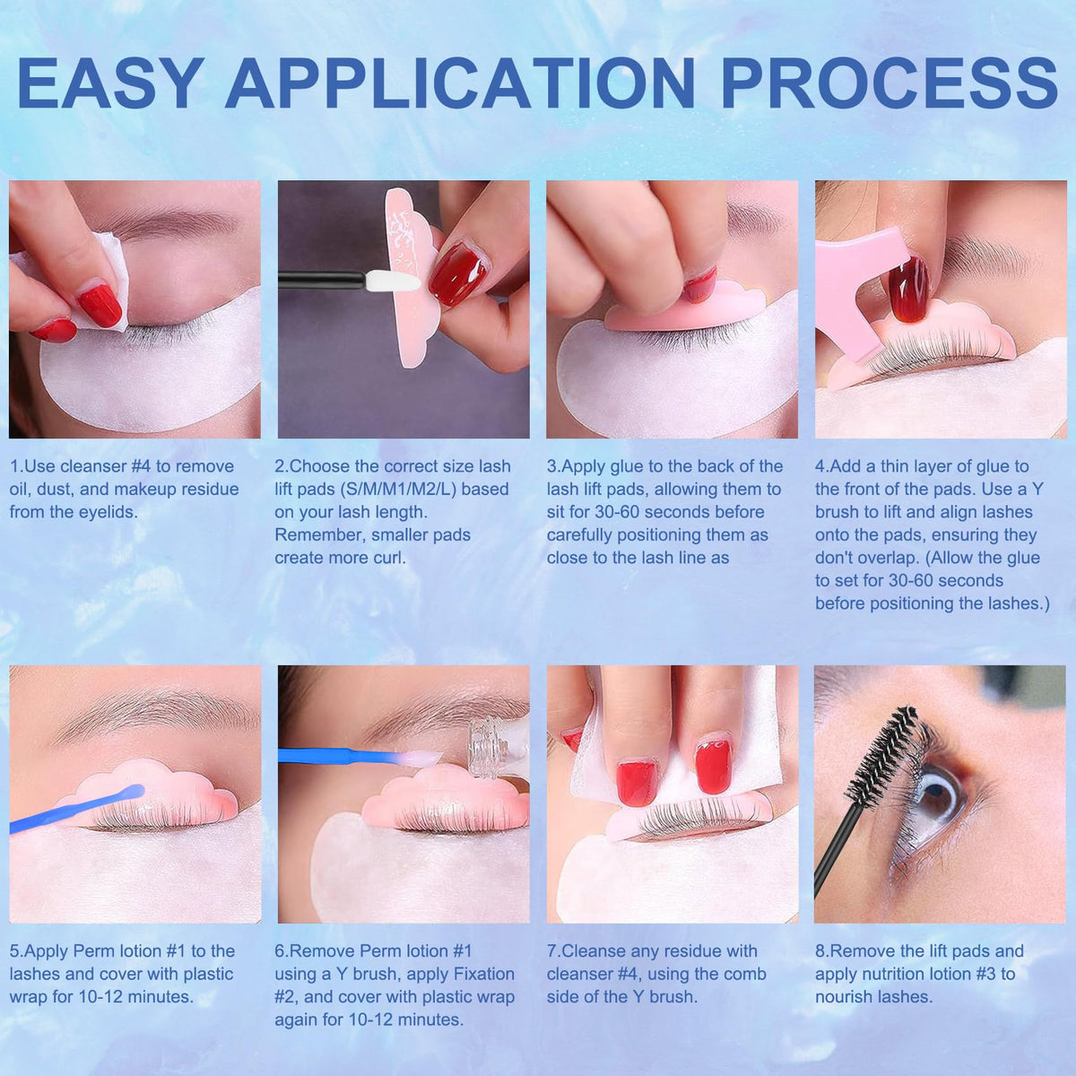 Jouedo tint and lotion swatches illustrating smooth texture