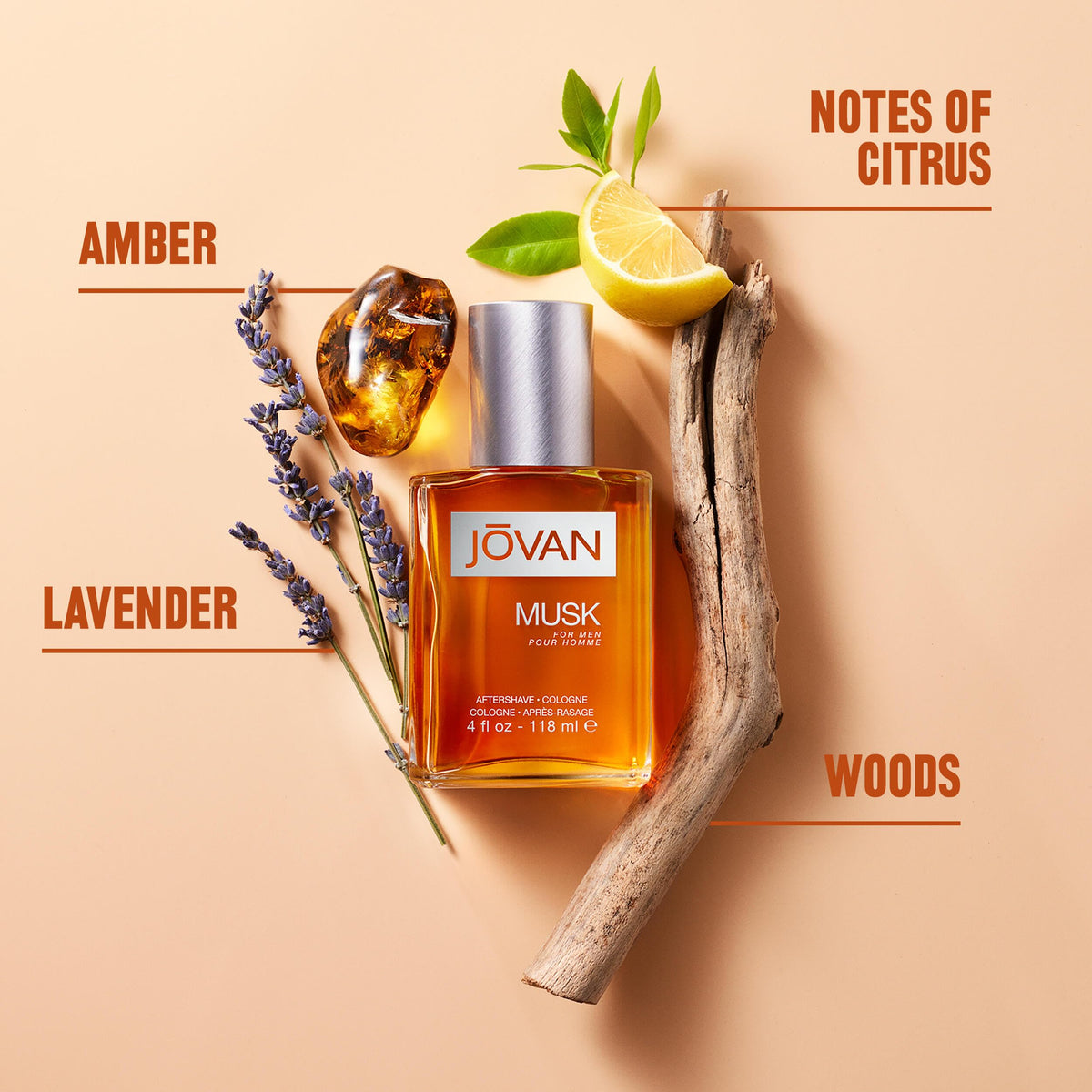 Jovan nozzle close-up highlighting sprayer detail and easy, controlled application benefit