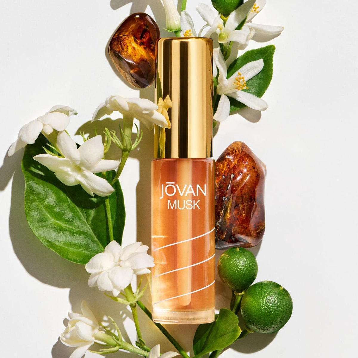 Jovan bottle inside a purse displaying travel convenience and everyday confidence