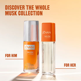 jovan scale with hand illustrating 2 fl oz travel-friendly benefit