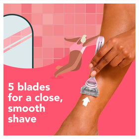 JOY close-up of five blades highlighting precise cutting and smooth finish