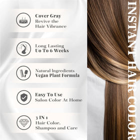 Joyful Young ingredients label close-up highlighting vegan ammonia-free benefit