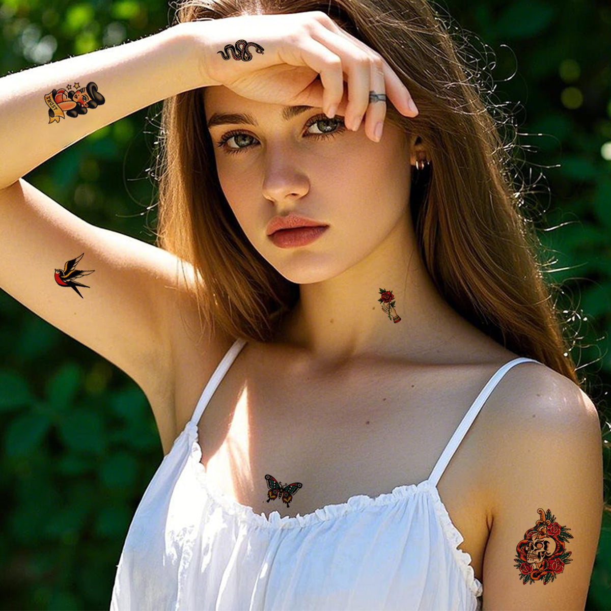 JoyfulGlam removal using oil illustrating gentle, easy tattoo removal