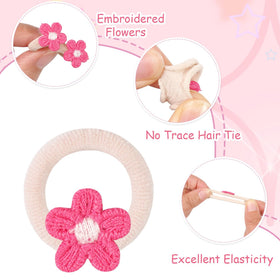 JOYOYO on baby ponytail demonstrating gentle hold and cute finished style