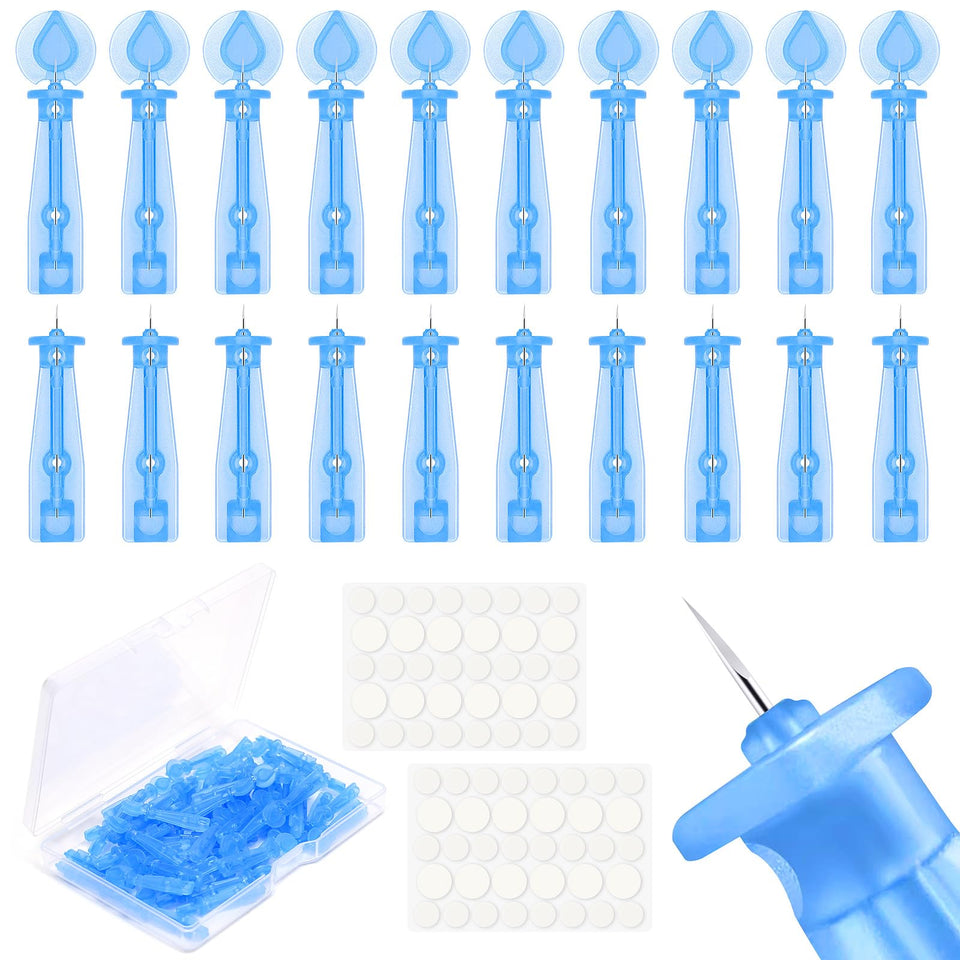 Jozaya front packaging showing needles and patches for hygienic acne care