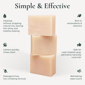 J·R·LIGGETT'S bar producing lather demonstrating effective cleansing