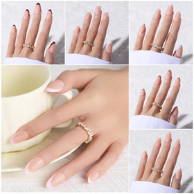 Jsiallye spread of 180 nails arranged to show 15 sizes for a precise fit