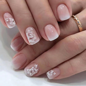 Jsiallye laid-out nails displaying 12 sizes for perfect fit and selection