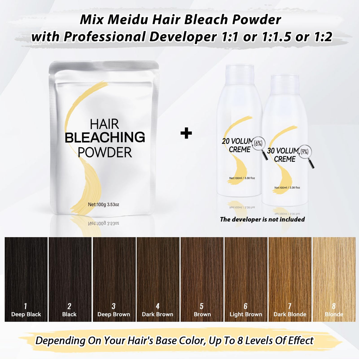 JUANCHI application on hair section demonstrating controlled lift