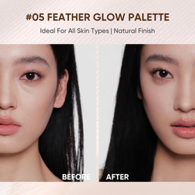 JUDYDOLL applying contour to cheek showing natural sculpting benefit
