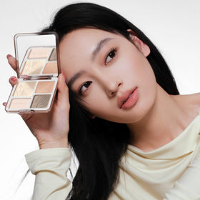 JUDYDOLL open compact with mirror for quick touchups benefit