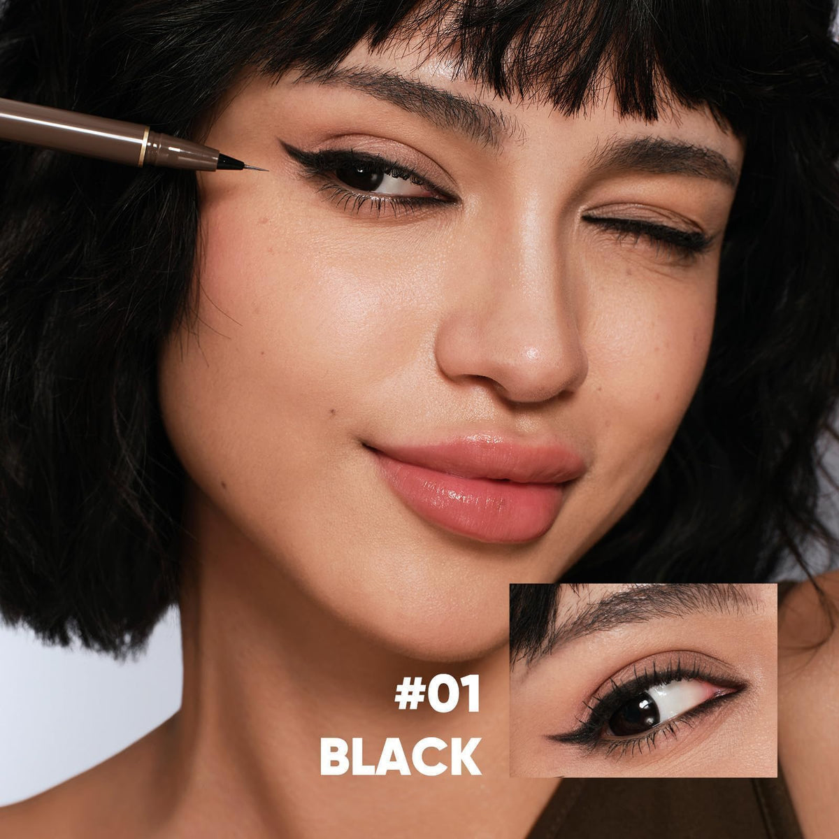 JUDYDOLL ink stroke on skin demonstrating smooth, even application
