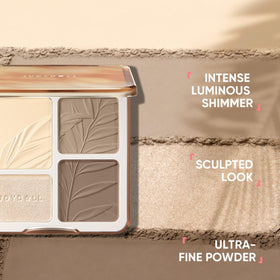 JUDYDOLL arm swatches demonstrating warm-tone payoff and buildable, natural-looking color