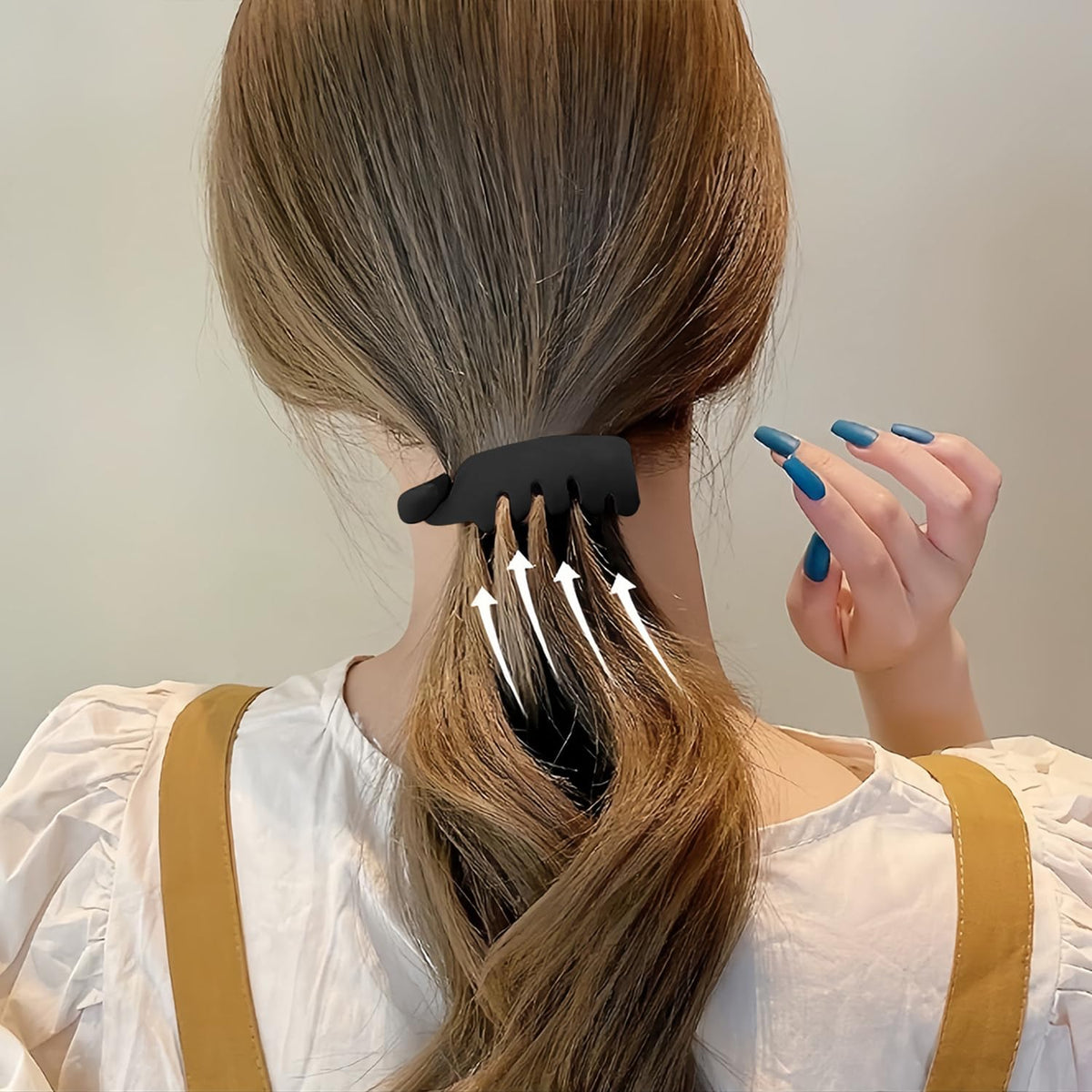Jufenglin detailed view of rounded teeth protecting hair from breakage