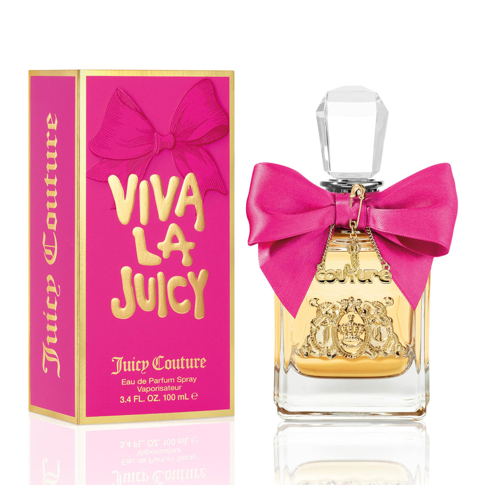 Juicy Couture bottle front view showing signature design and wearable glamour