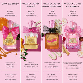 Juicy Couture bottle on dresser evoking daily glamour and lifestyle appeal