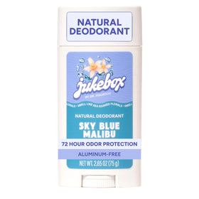JUKEBOX front packaging showing Sky Blue Malibu scent and benefits