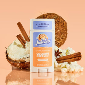 JUKEBOX ingredients charcoal arrowroot postbiotics showcasing natural odor control