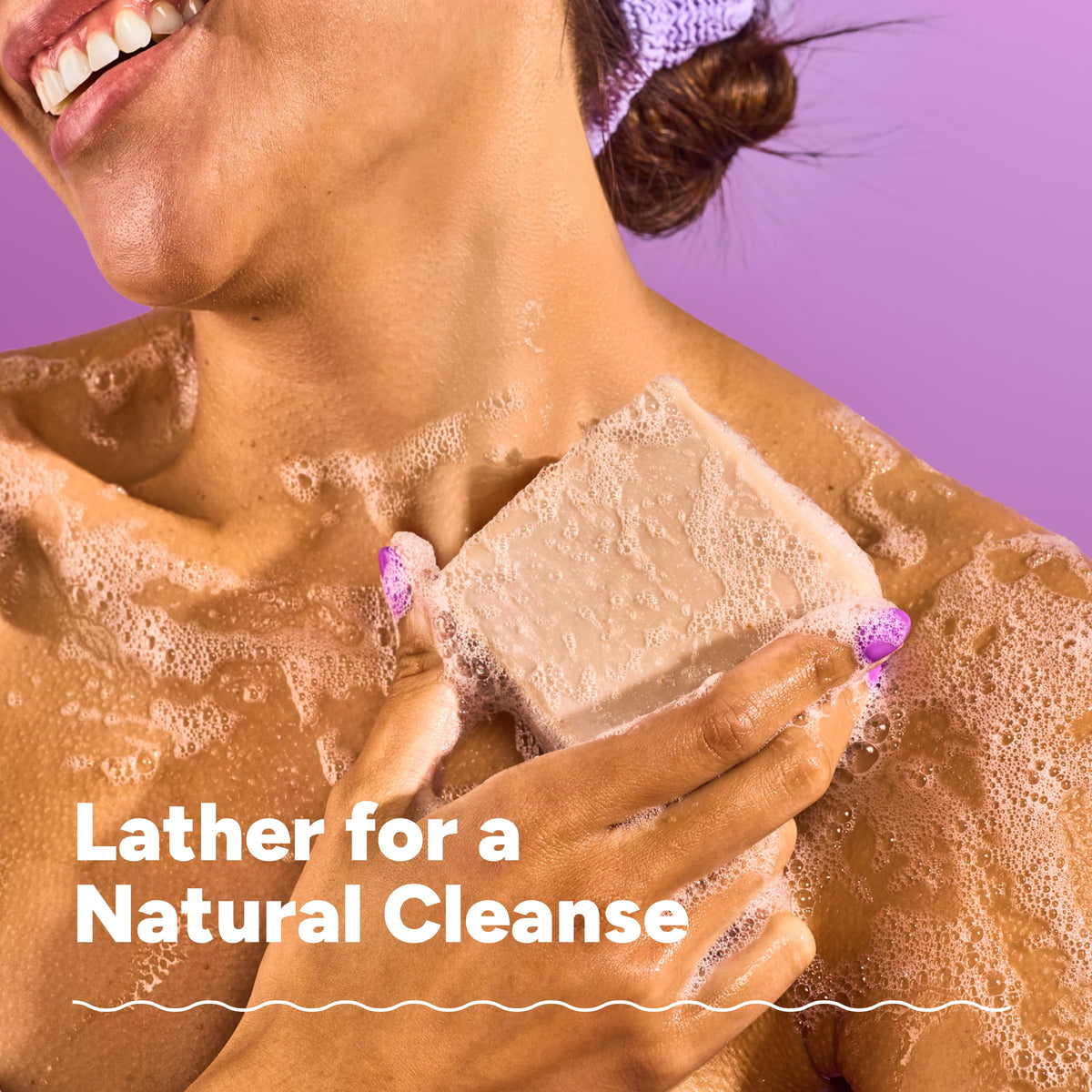 JUKEBOX close-up texture showing clay-infused surface and mild exfoliation