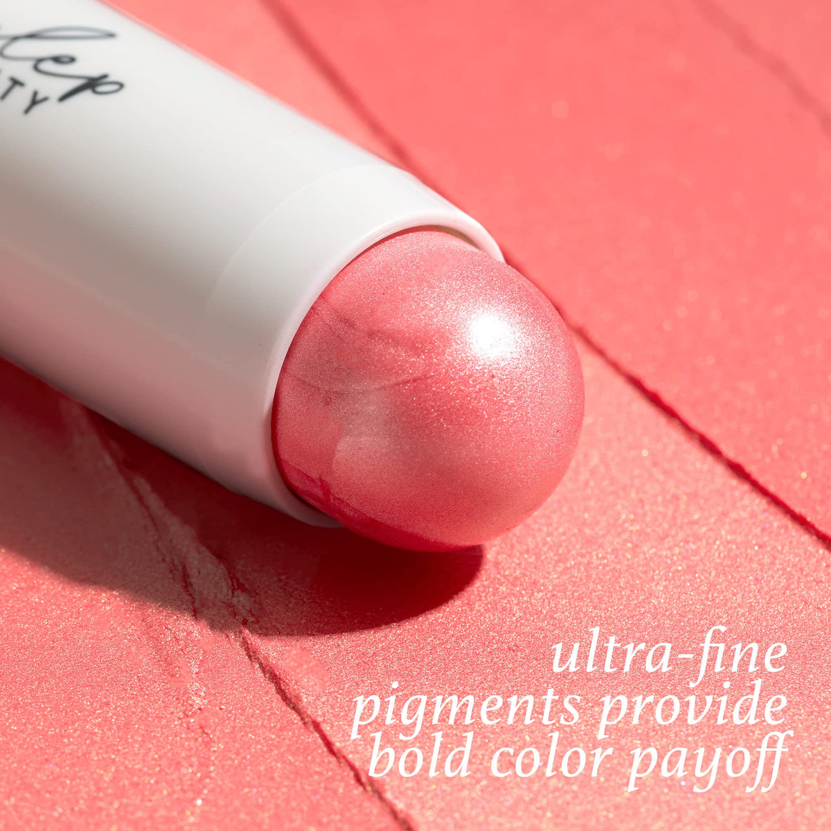 Julep arm swatch in Golden Guava showing buildable color and true shade