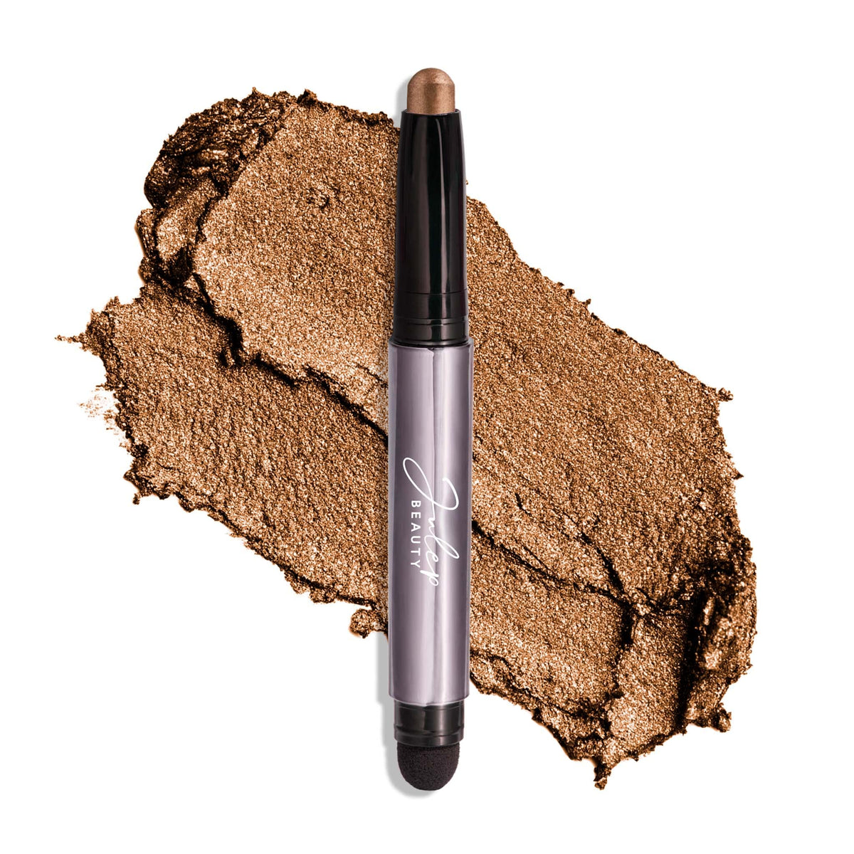 Julep bronze shimmer stick front view showing compact design and shade