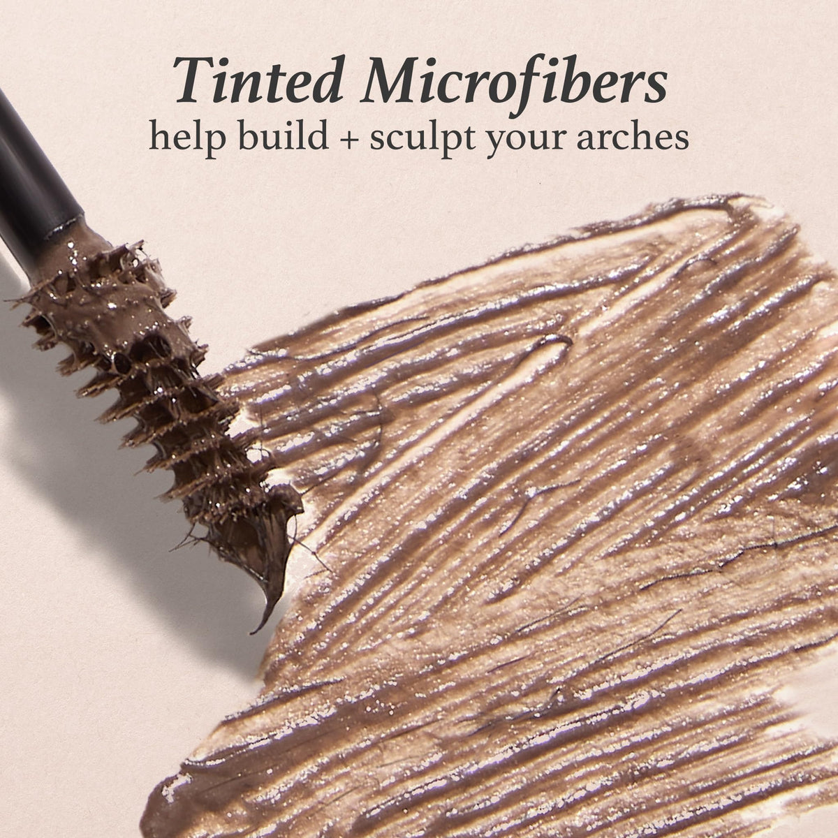 Julep tinted gel brush showing texture for tame-and-hold benefit