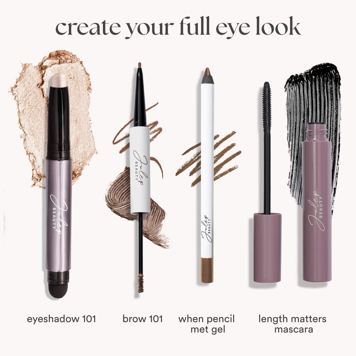 Julep evening makeup look lifestyle image showing lasting shimmer for nightwear