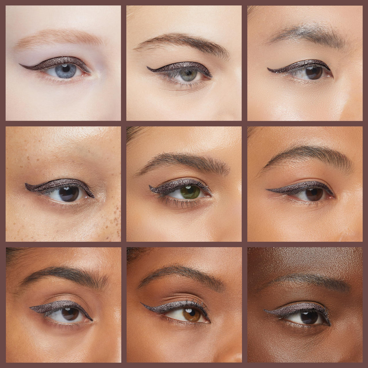 Julep eyeliner applied along lash line demonstrating smudge-resistant definition