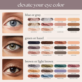 Julep vanity lifestyle Hazlenut Matte displayed for everyday makeup routine