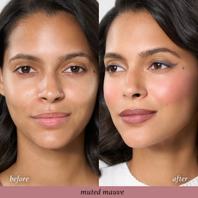 Julep lip dot showing coordinated cheek-and-lip color for a cohesive appearance