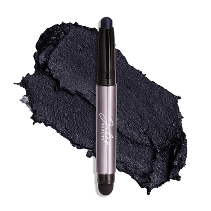 Julep front packaging showing midnight blue shimmer stick and benefits