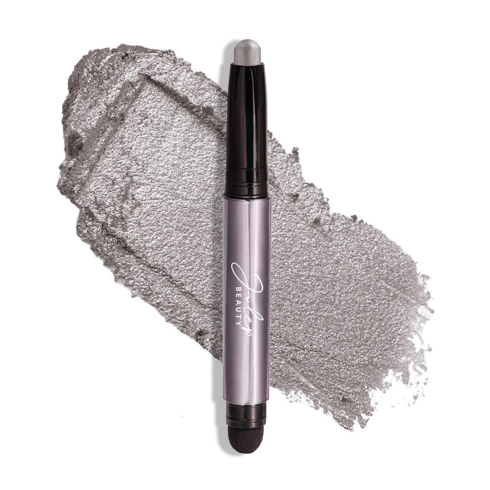 Julep Rainstorm Shimmer front view showing shimmer finish and compact stick