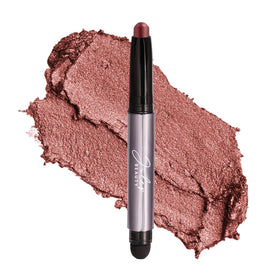 Julep front packaging of Red Wine Shimmer stick showing product and cap benefit long wear