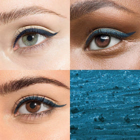 Julep Regal Teal sharp tip close-up for precise eyeliner control