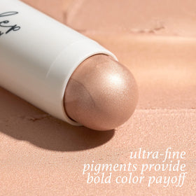Julep creamy shimmer swatch close-up illustrating smooth blendable texture