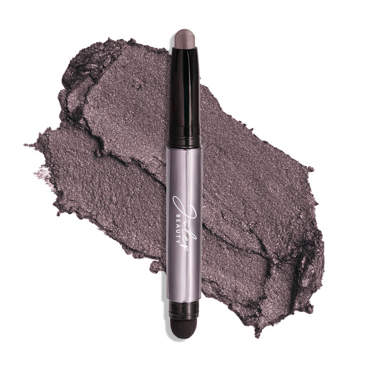 Julep front packaging of Smoky Amethyst showing sleek stick and cap, easy carry