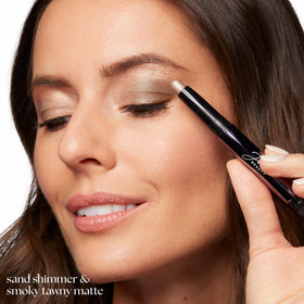 Julep Smoky Tawny matte tip detail showing precision and crease-resistant finish