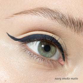 Julep smudged smoky eye created with pencil for soft evening look