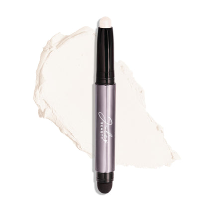 Julep Snowfall Matte front packaging showing compact stick and cap for travel