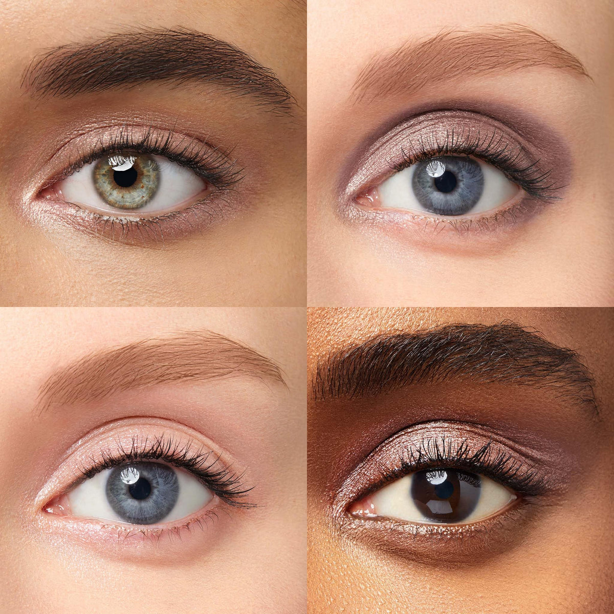 Julep uncapped sticks displaying blush pink shimmer and mink mauve shimmer benefits